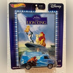 Disney Lion King Collectable Hot Wheel Toy.
